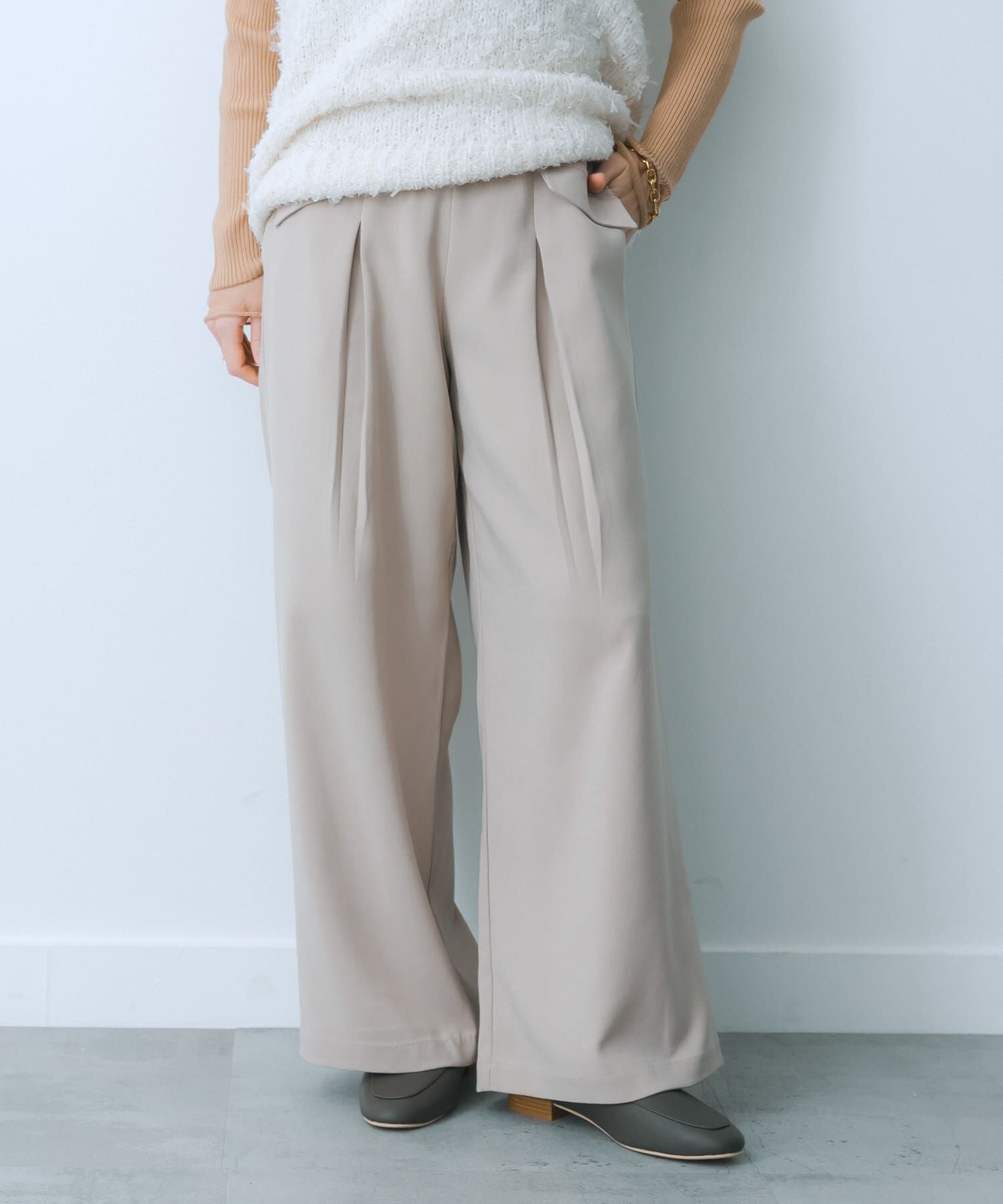 SENSE OF PLACE by URBAN RESEARCH「フラップポケットワイドパンツ」|その他|