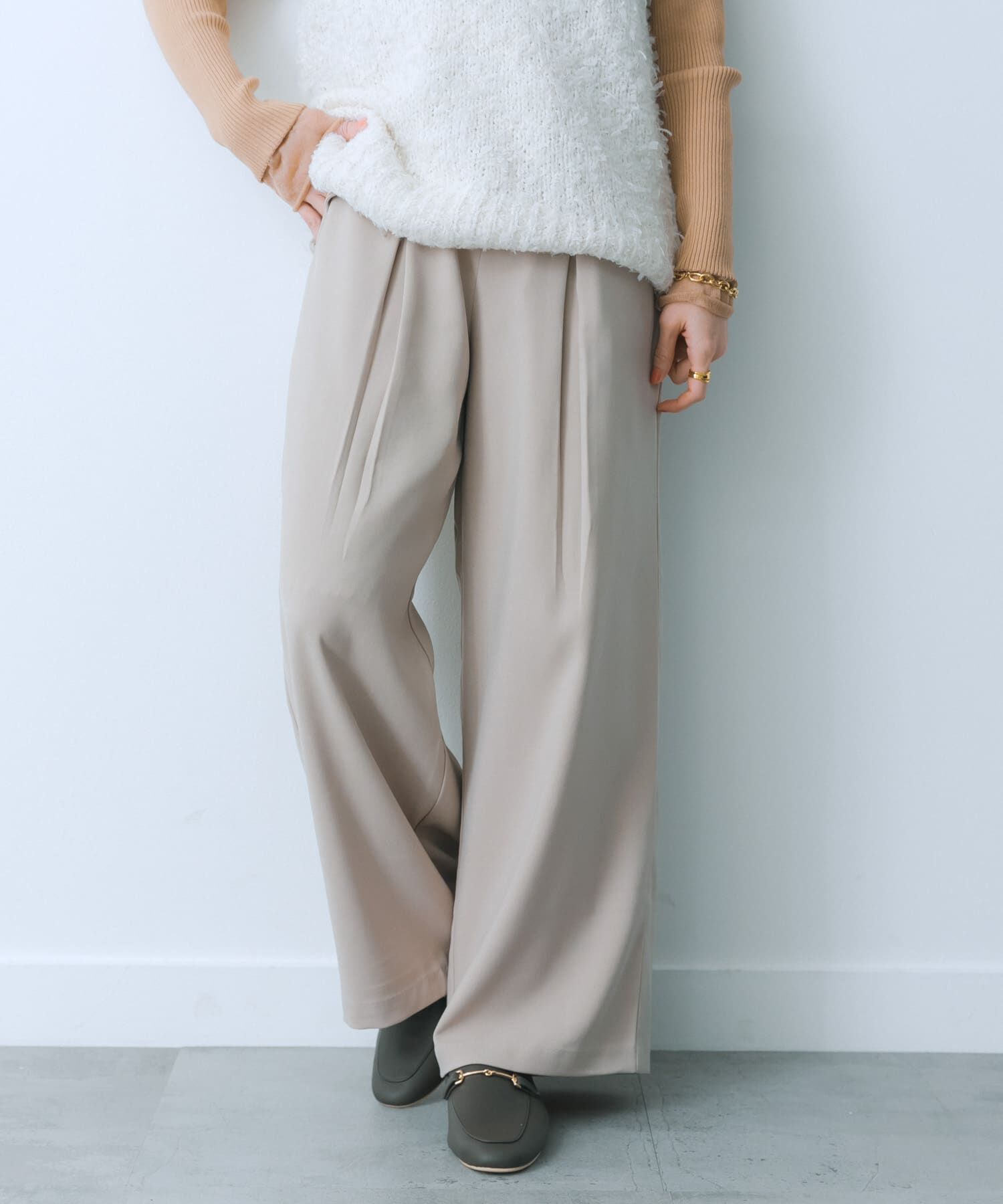 SENSE OF PLACE by URBAN RESEARCH「フラップポケットワイドパンツ」|その他|