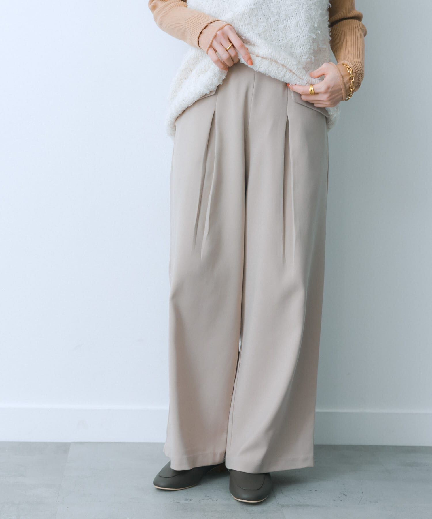 SENSE OF PLACE by URBAN RESEARCH「フラップポケットワイドパンツ」|その他|