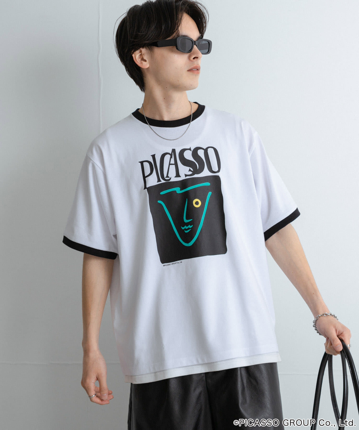 SENSE OF PLACE by URBAN RESEARCH「PICASSO SHORT-SLEEVE T-SHIRTS A」|Tシャツ・カットソー|ホワイト