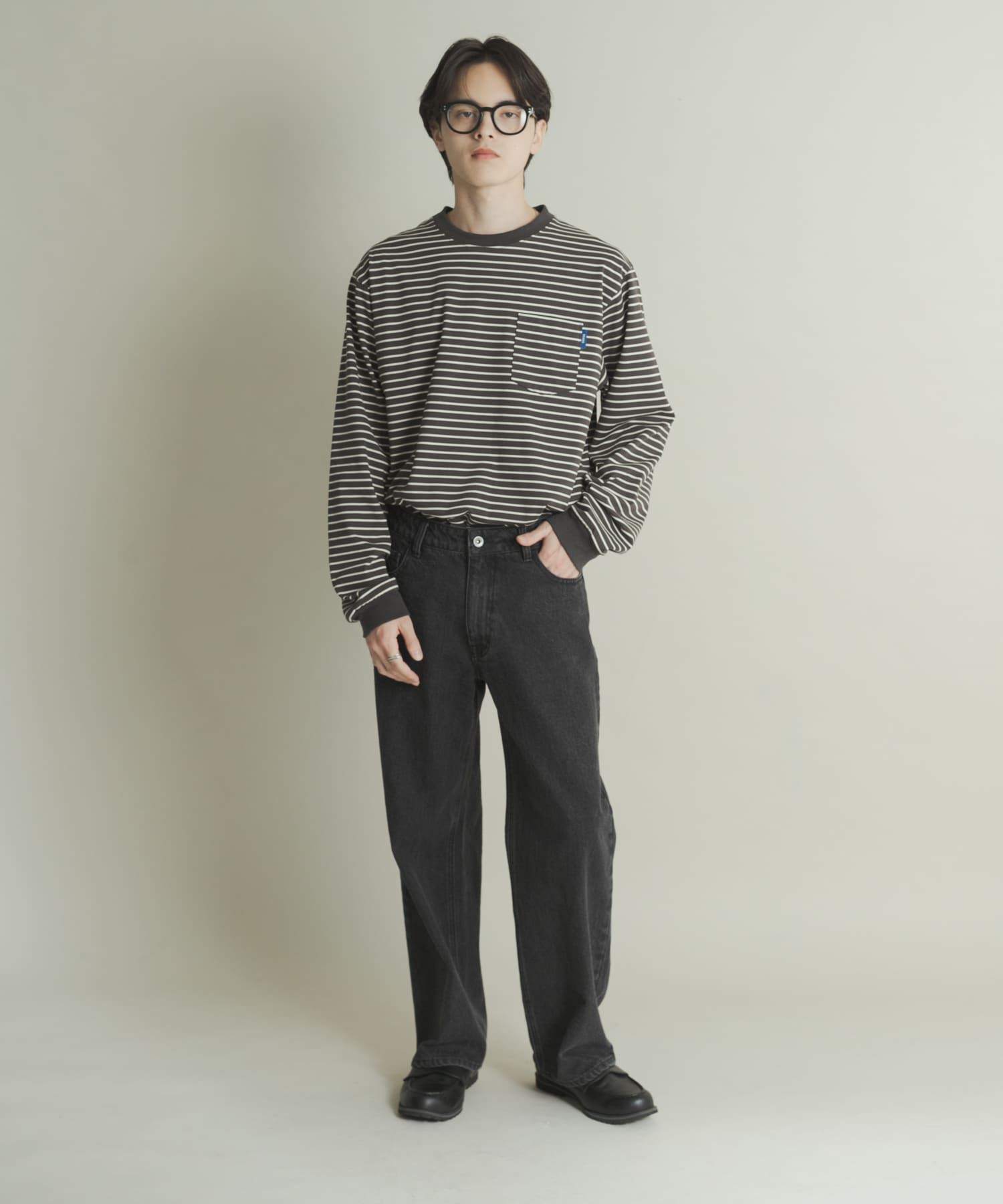 SENSE OF PLACE by URBAN RESEARCH「コットンクルーネックロングスリーブTシャツ」|Tシャツ・カットソー|