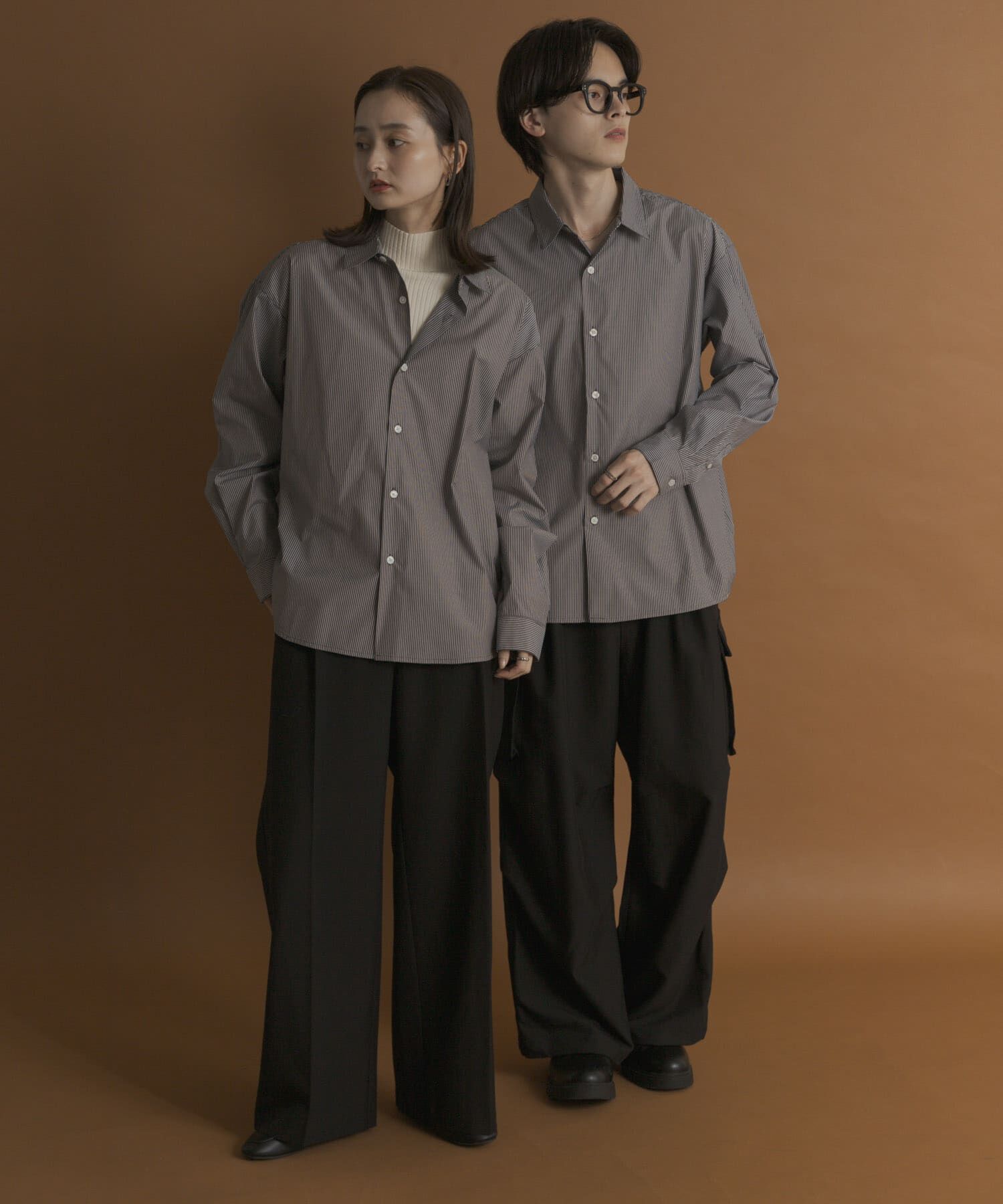 SENSE OF PLACE by URBAN RESEARCH「『WEB/一部店舗限定』コンフォートレギュラーカラーシャツ」|シャツ・ブラウス|