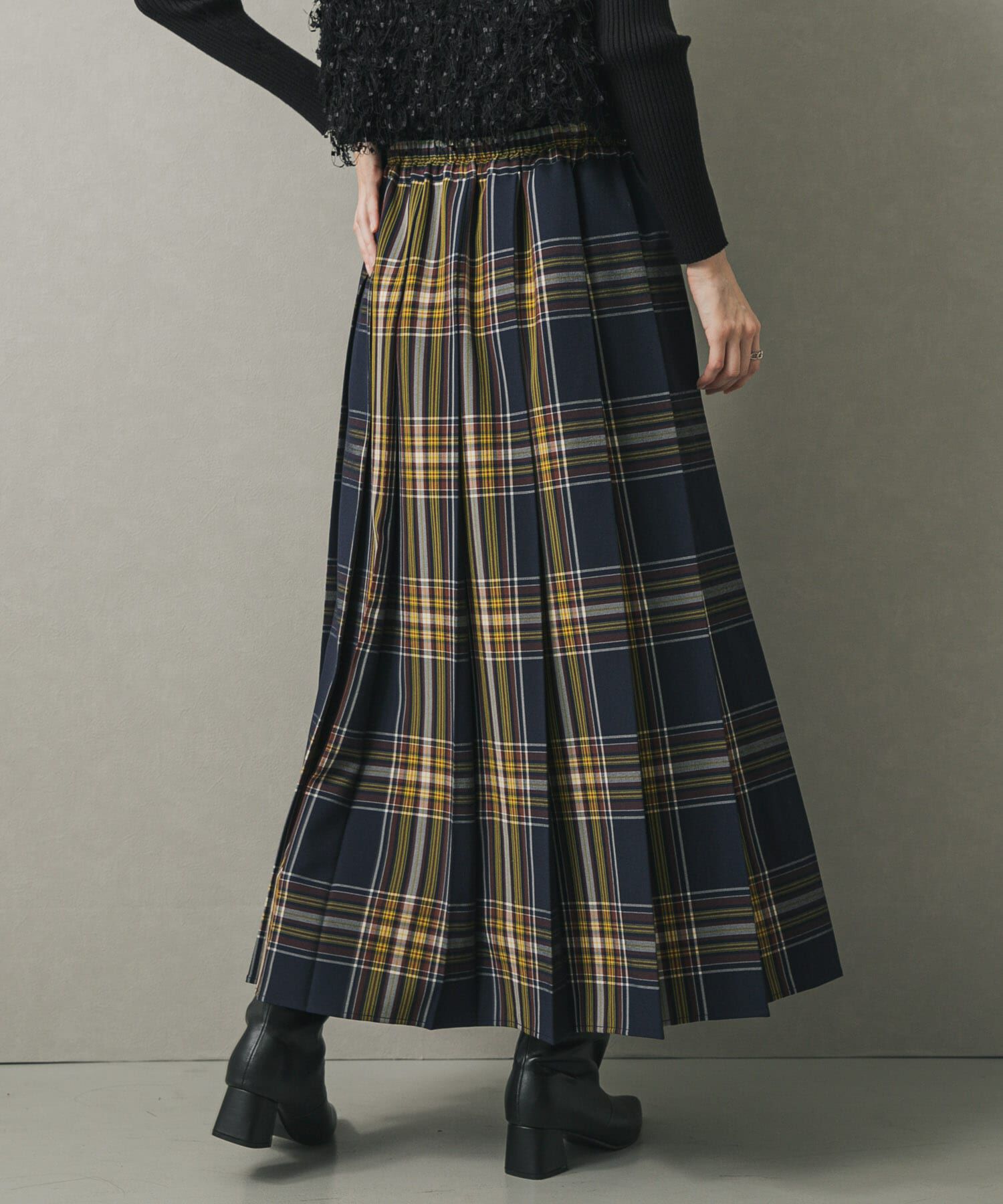SENSE OF PLACE by URBAN RESEARCH「チェックプリーツスカート」|スカート|