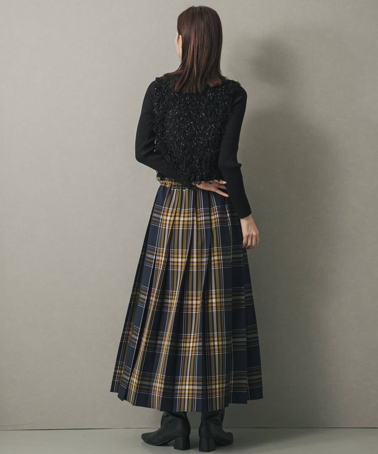SENSE OF PLACE by URBAN RESEARCH「チェックプリーツスカート」|スカート|