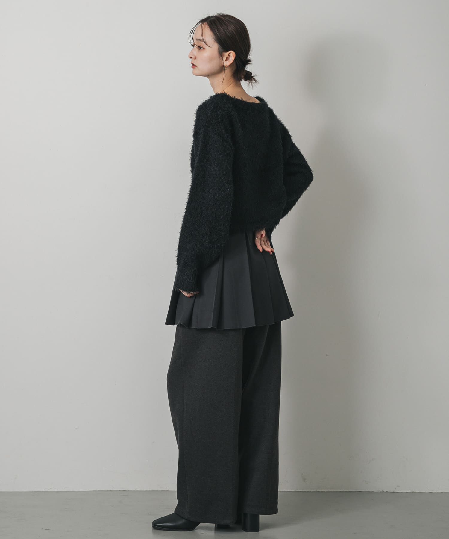 SENSE OF PLACE by URBAN RESEARCH「クロップドシャギーセーター」|ニット・セーター|