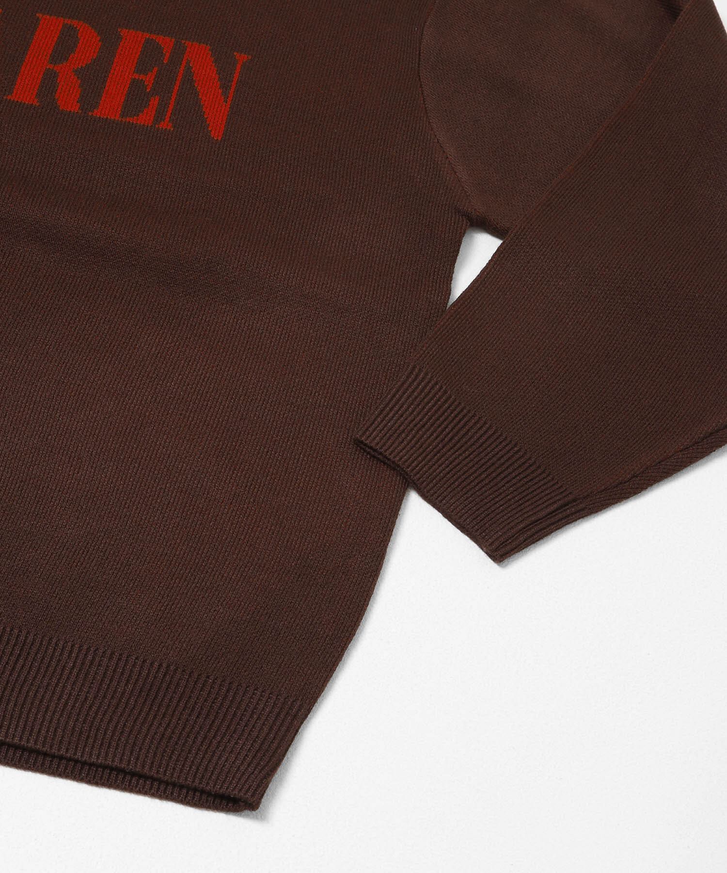 SENSE OF PLACE by URBAN RESEARCH「ロゴグラフィッククルーネックニット」|ニット・セーター|