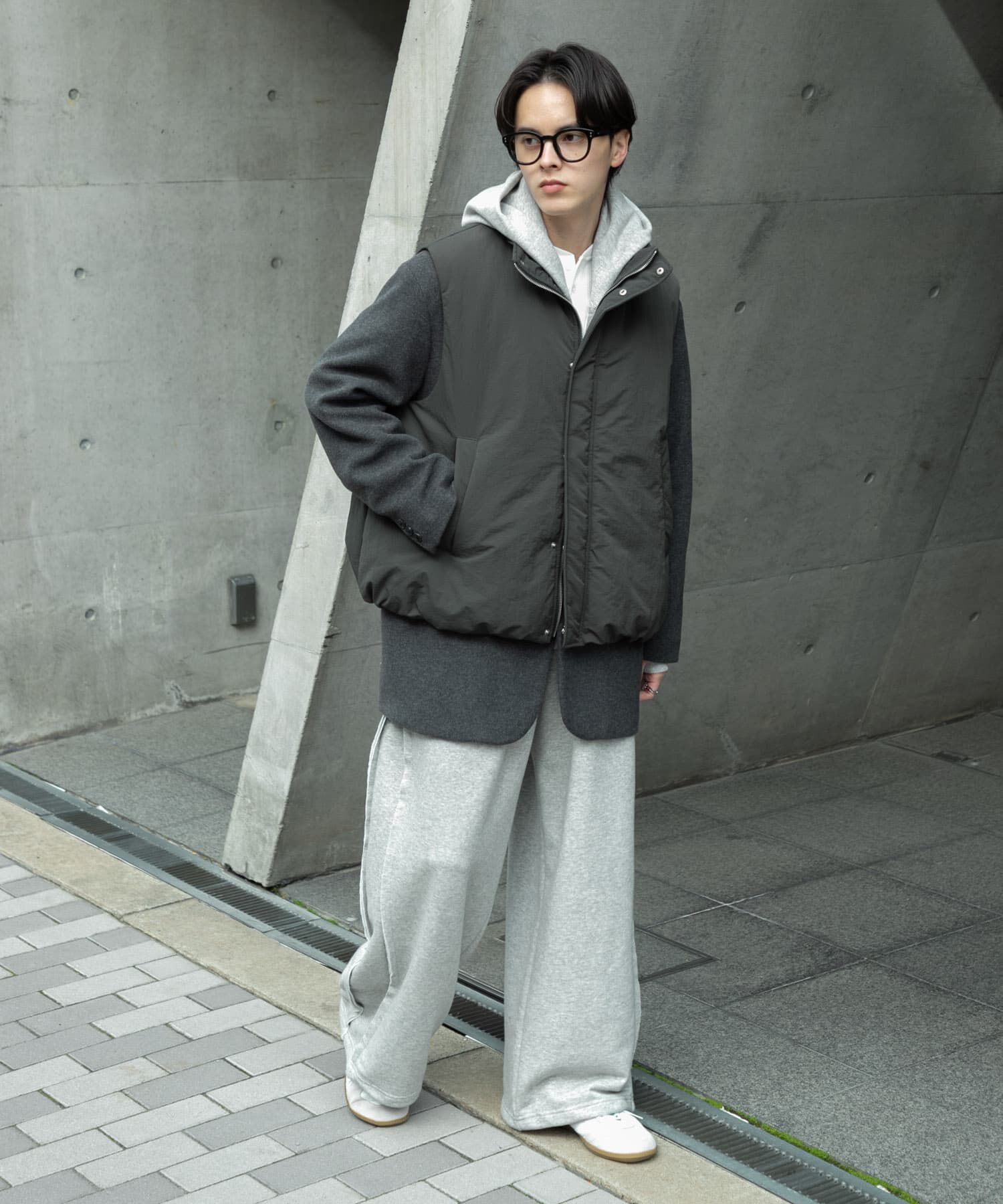 SENSE OF PLACE by URBAN RESEARCH「ナイロンユーティリティーベスト」|ダウンベスト・ベスト|