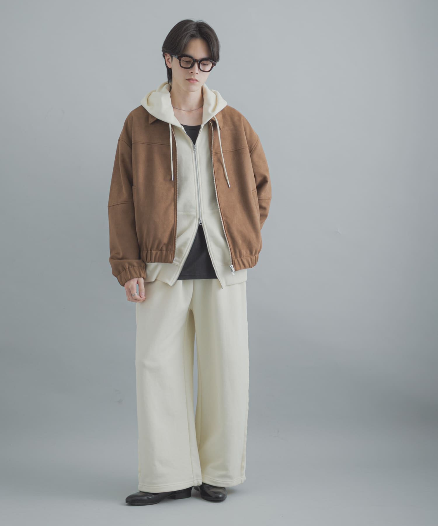 SENSE OF PLACE by URBAN RESEARCH「F/S ZIPブルゾン」|ブルゾン・スタジャン|