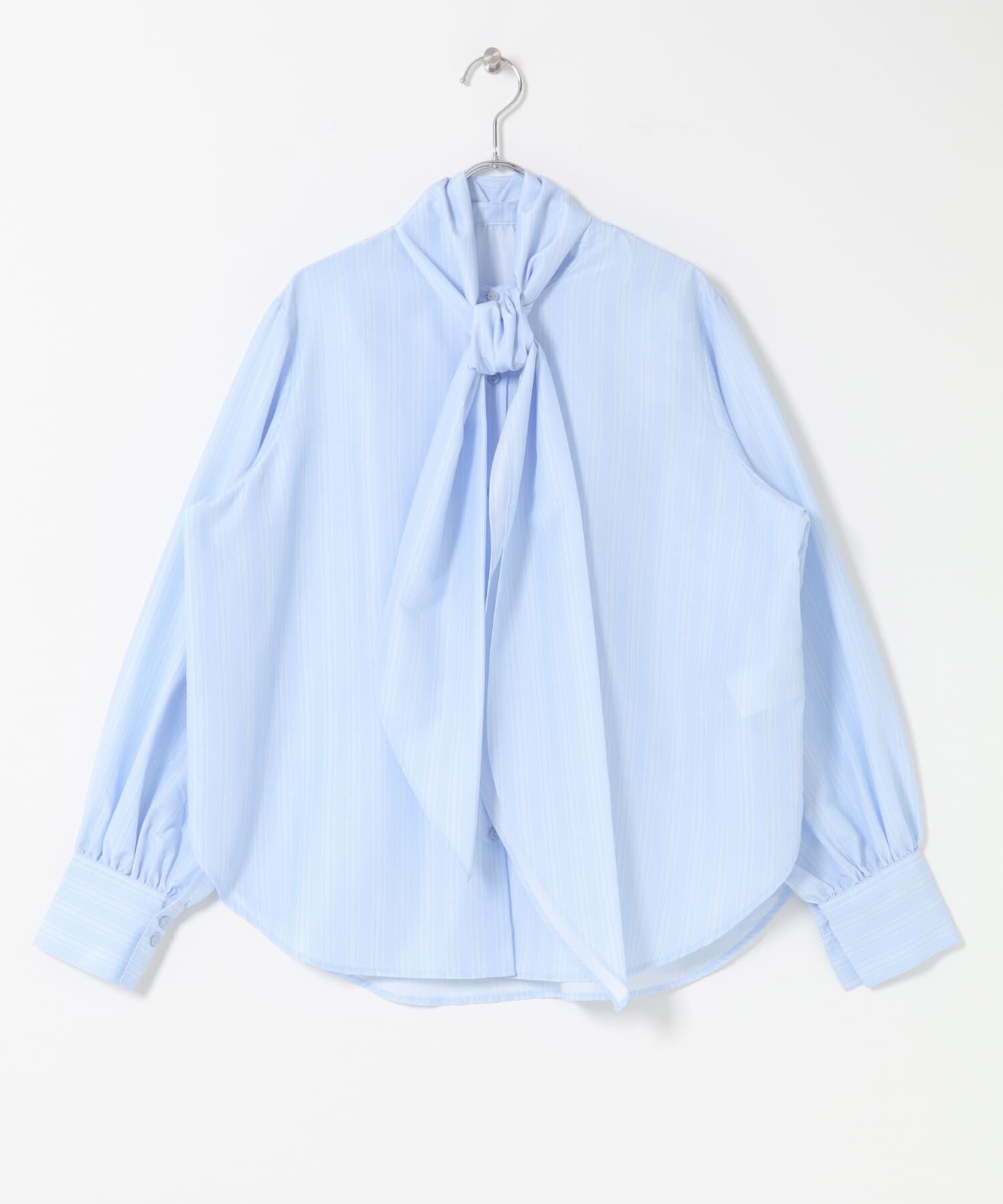 SENSE OF PLACE by URBAN RESEARCH「『イージーケア』ボウタイリボンブラウス」|シャツ・ブラウス|