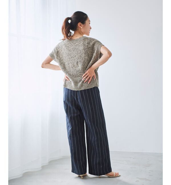 le.coeur blanc「レーヨン麻イージーパンツ」|その他|