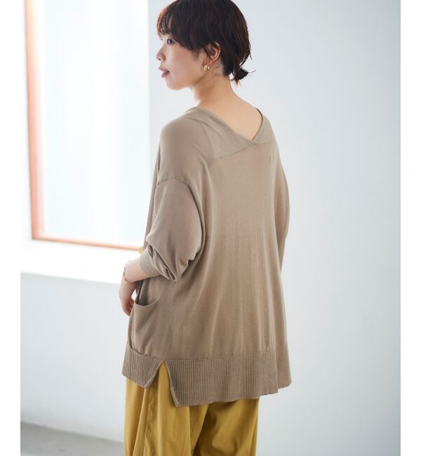 le.coeur blanc「カシリーレーヨンカーディガン」|ニット・セーター|