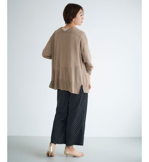 le.coeur blanc「カシリーレーヨンカーディガン」|ニット・セーター|