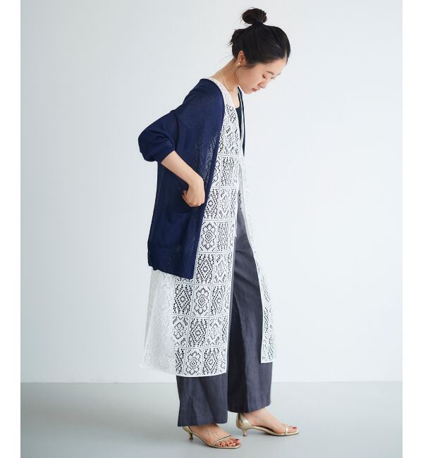 le.coeur blanc「カシリーレーヨンカーディガン」|ニット・セーター|