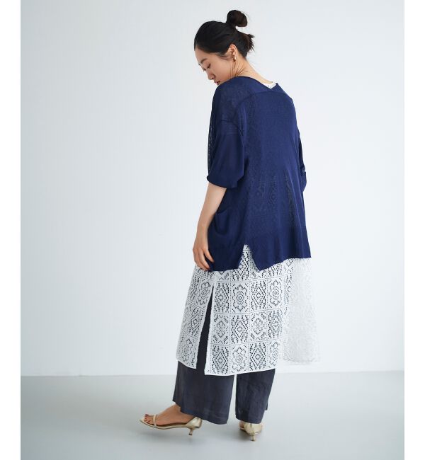 le.coeur blanc「カシリーレーヨンカーディガン」|ニット・セーター|