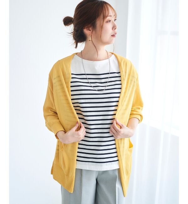 le.coeur blanc「カシリーレーヨンカーディガン」|ニット・セーター|