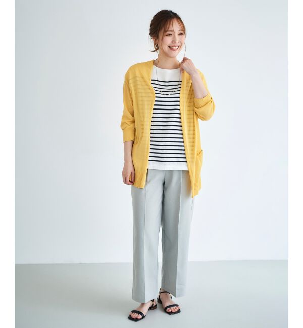 le.coeur blanc「カシリーレーヨンカーディガン」|ニット・セーター|