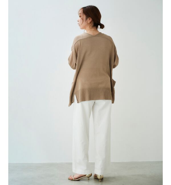 le.coeur blanc「カシリーレーヨンカーディガン」|ニット・セーター|