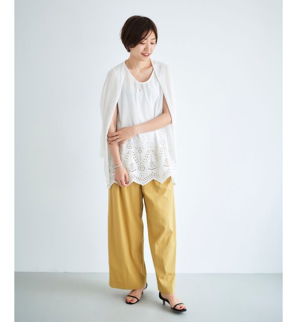 le.coeur blanc「カシリーレーヨンカーディガン」|ニット・セーター|