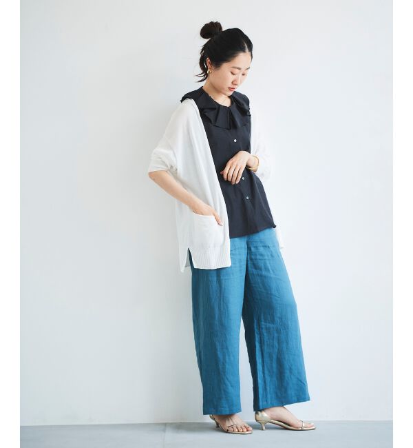 le.coeur blanc「カシリーレーヨンカーディガン」|ニット・セーター|