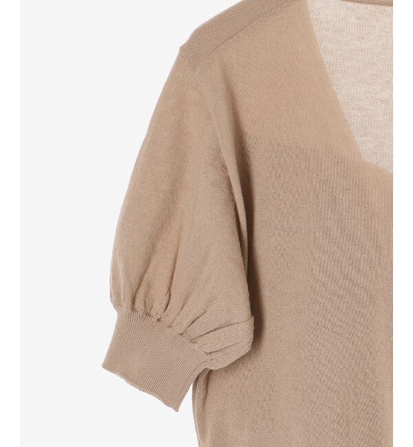 le.coeur blanc「カシュクールニットプルオーバー」|ニット・セーター|