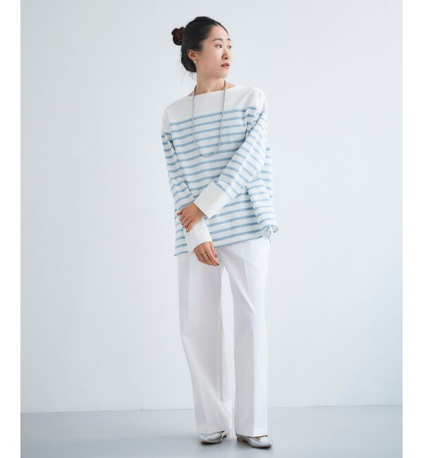 le.coeur blanc「《手洗い可能》マリンワイドパンツ」|その他|