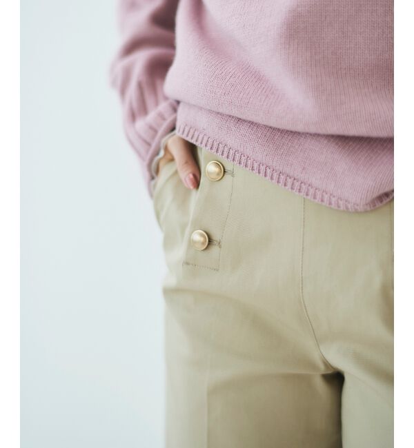 le.coeur blanc「《手洗い可能》マリンワイドパンツ」|その他|