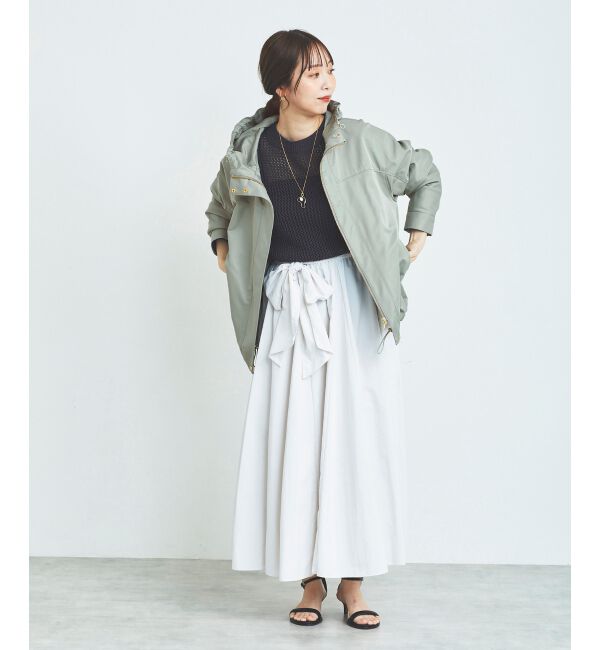 le.coeur blanc「《手洗い可能》テープヤーンメッシュプルオーバー」|ニット・セーター|