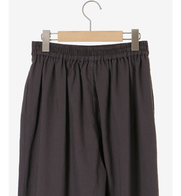  「ベルト付きリネンライクワイドパンツ」|その他|