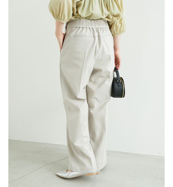 le.coeur blanc「《スタイルアップ効果抜群》ツイルストレッチマリンパンツ」|その他|