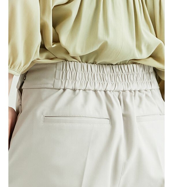 le.coeur blanc「《スタイルアップ効果抜群》ツイルストレッチマリンパンツ」|その他|