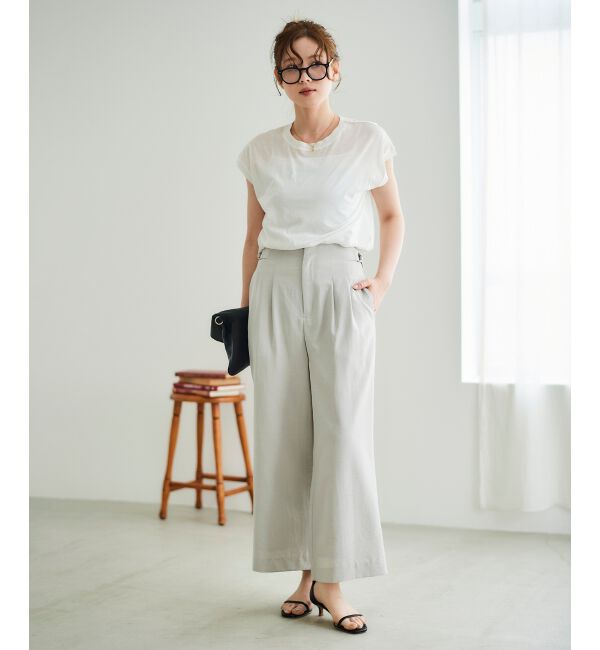  「シアーフレンチTEE」|Tシャツ・カットソー|