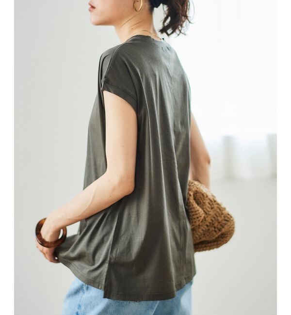  「シアーフレンチTEE」|Tシャツ・カットソー|