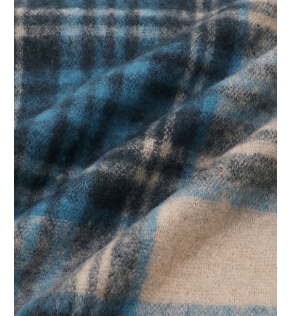  「チェック起毛ストール」|ストール|