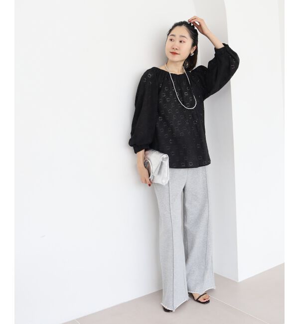  「《手洗い可能》レースオフショルブラウス」|シャツ・ブラウス|