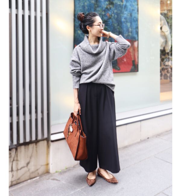  「オフタートルニットプルオーバー」|ニット・セーター|