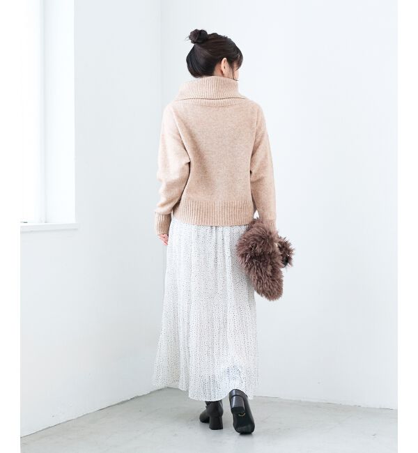  「オフタートルニットプルオーバー」|ニット・セーター|