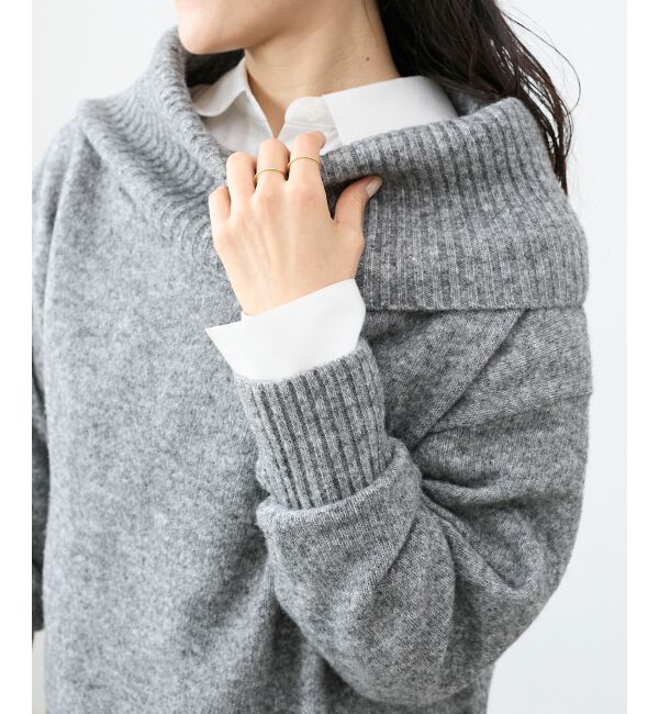  「オフタートルニットプルオーバー」|ニット・セーター|