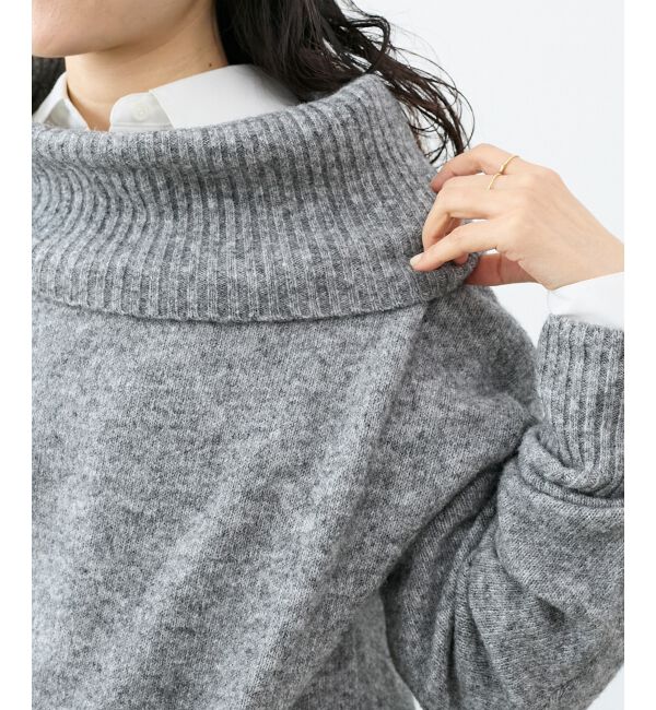  「オフタートルニットプルオーバー」|ニット・セーター|