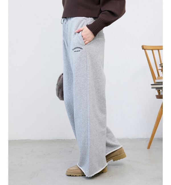  「スウェットイージーワイドパンツ」|その他|