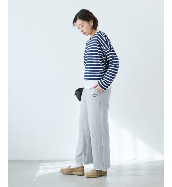  「スウェットイージーワイドパンツ」|その他|