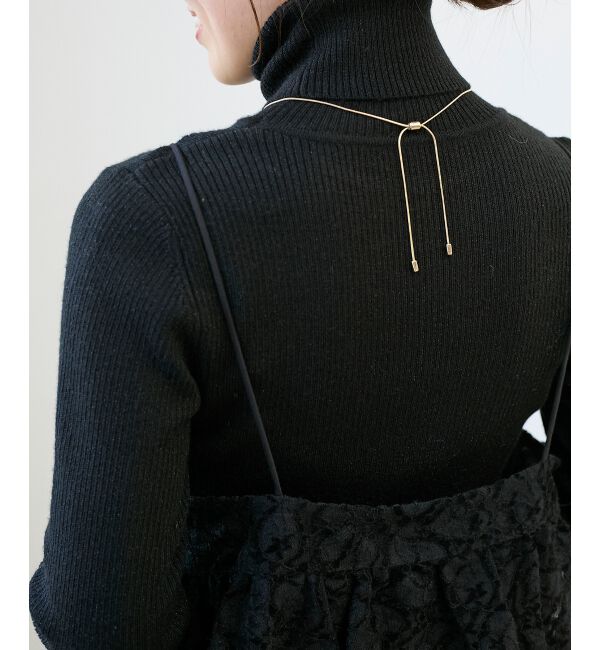  「《WEB限定アイテム》起毛レースバルーンキャミ」|キャミソール|