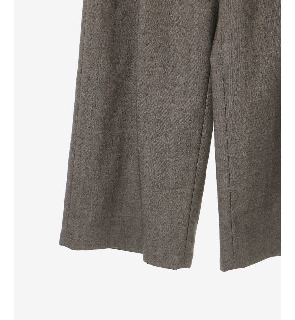  「ヘリンボーンベロアリボンパンツ」|その他|