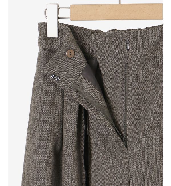  「ヘリンボーンベロアリボンパンツ」|その他|