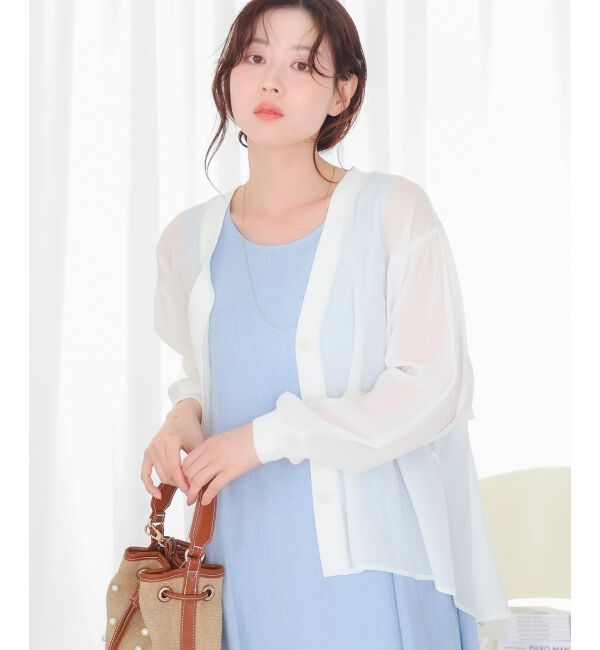  「シアーシャツカーデ」|シャツ・ブラウス|