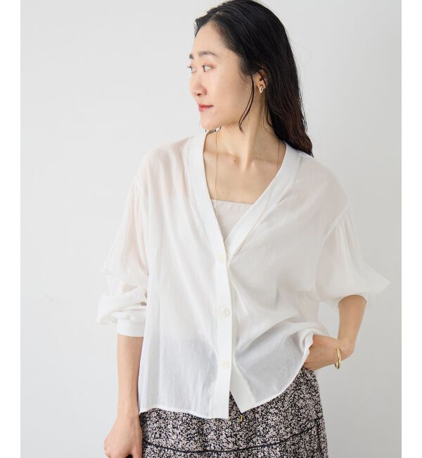  「シアーシャツカーデ」|シャツ・ブラウス|