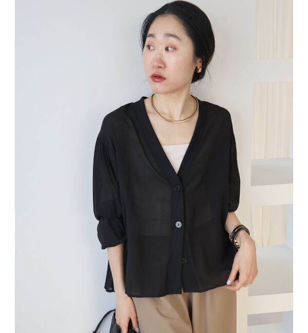  「シアーシャツカーデ」|シャツ・ブラウス|