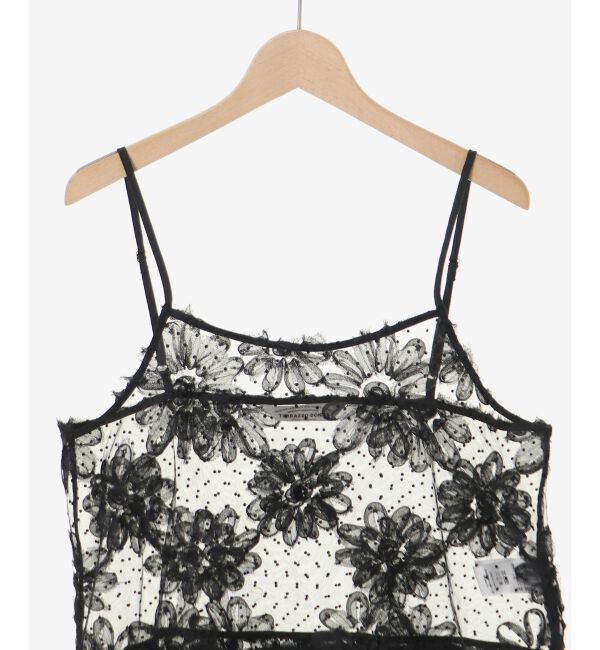  「TORRAZZO DONNAフローラルレースキャミ」|キャミソール|
