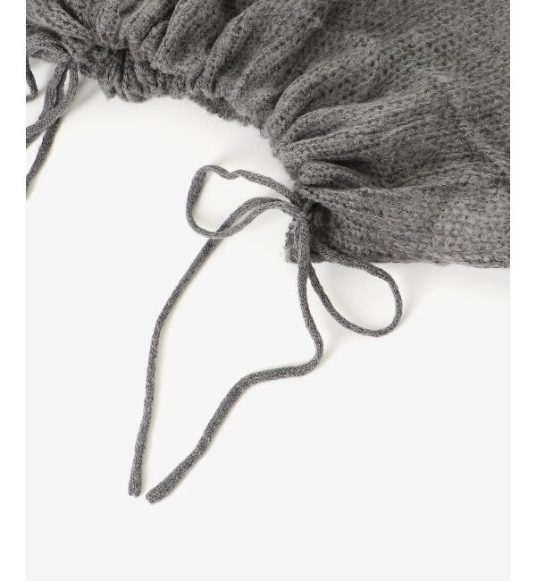 MAJESTICLEGON「ドロストメッシュニット」|ニット・セーター|