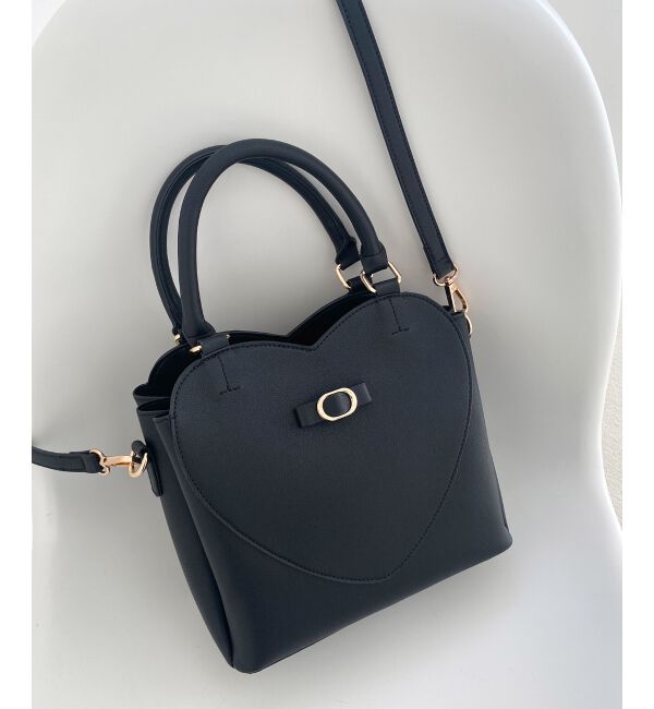 MAJESTICLEGON「ハートリボンショルダーバッグ」|ショルダー・メッセンジャー|