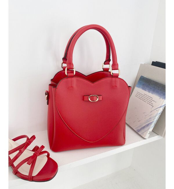 MAJESTICLEGON「ハートリボンショルダーバッグ」|ショルダー・メッセンジャー|